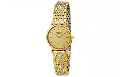 LONGINES 24mm PVD L4.209.2.42.7