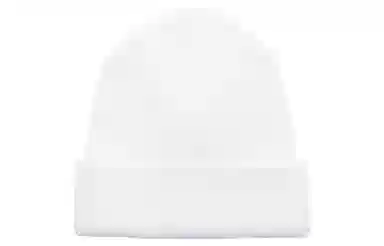 Li-Ning Logo Embroidered Knit Hat White