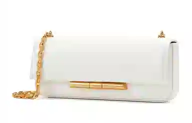 CHARLES&KEITH Chain Baguette Bag Orange
