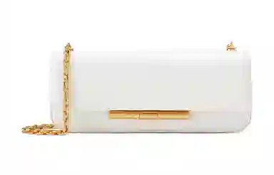 CHARLES&KEITH Chain Baguette Bag Orange