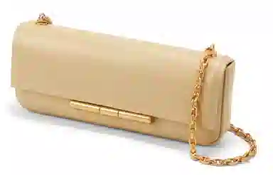 CHARLES&KEITH Chain Baguette Bag Orange