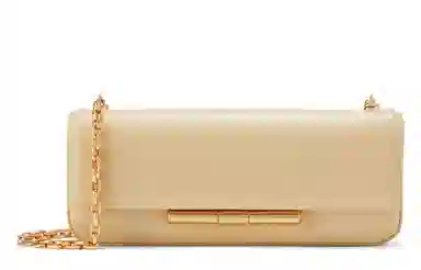 CHARLES&KEITH Chain Baguette Bag Orange