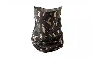 白卷 满天星 露耳设计 围脖 男女同款情侣款