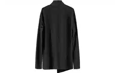 Huanzhe Turtleneck Long Sleeve Tee Black