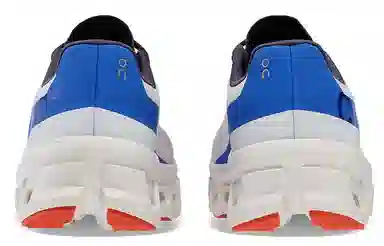 On Cloudmonster White Navy