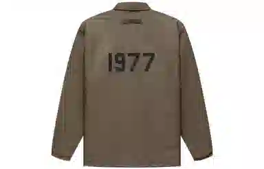 Fear of God Essentials Coaches Jacket Wood