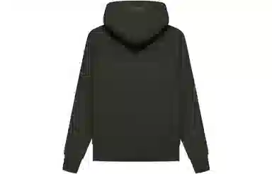 Fear of God Essentials FW22 Kids Fullzip Hoodie Off Black