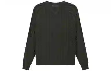 Fear of God Essentials FW22 Cable Knit Off Black