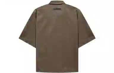 Fear of God Essentials FW22 Ss Nylon Shirt Wood