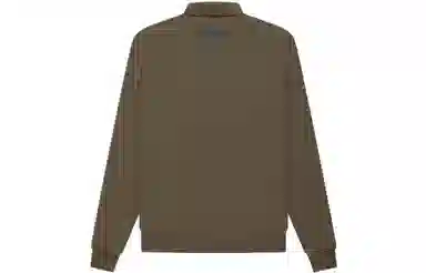 Fear of God Essentials FW22 Womens Ls Polo Wood Polo