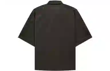 Fear of God Essentials FW22 SS Nylon Shirt Off Black