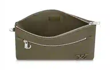 Louis Vuitton iPad Clutch Khaki Green