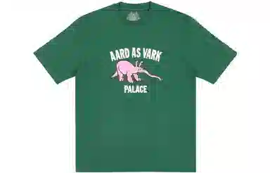 PALACE FW22 Aard As Vark T-shirt Green T