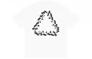 PALACE FW22 Nein Fuss T-Shirt White LogoT