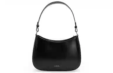 VENOF Brown Leather Shoulder Bag