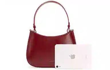 VENOF Brown Leather Shoulder Bag