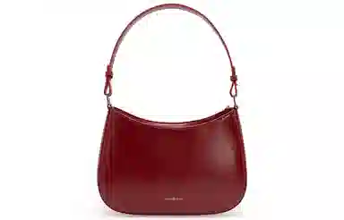 VENOF Brown Leather Shoulder Bag