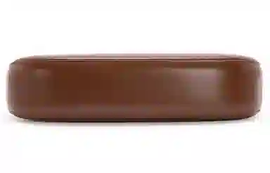 VENOF Brown Leather Shoulder Bag