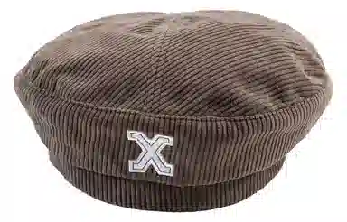 Xotic Felt X Logo Cord Beret X