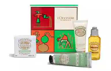 欧舒丹 杏仁沐浴油套组