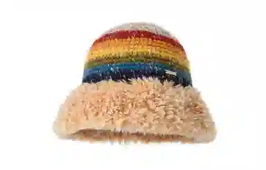 KENMONT Rainbow Knit Hat