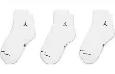 Jordan Classic Crew Socks White