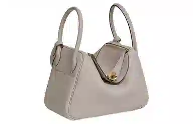 HERMES Lindy 26 Taurillon Clemence 8L Beton