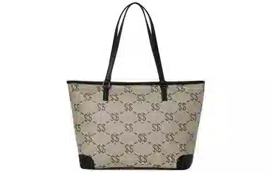 SPRAYGROUND Retro Shark Mouth Tote Bag Grey