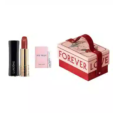 兰蔻 全新菁纯唇膏小蛮腰柔润口红 保湿