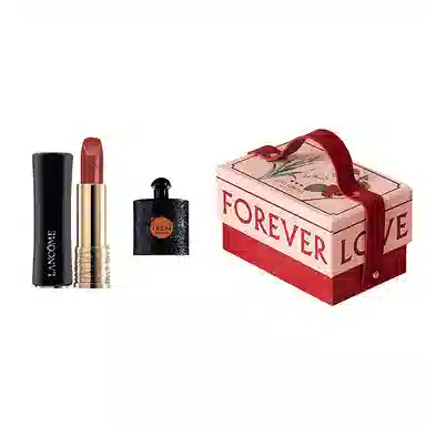 兰蔻 全新菁纯唇膏小蛮腰柔润口红 保湿