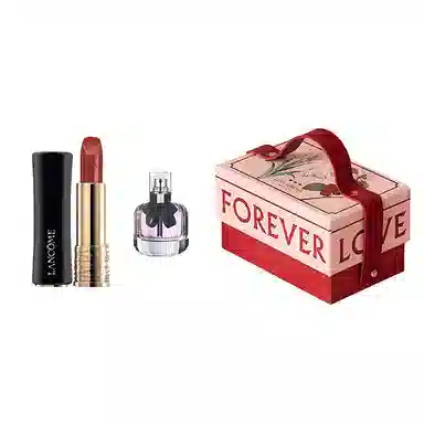 兰蔻 全新菁纯唇膏小蛮腰柔润口红 保湿