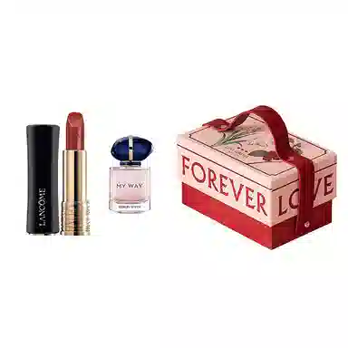 兰蔻 全新菁纯唇膏小蛮腰柔润口红 保湿