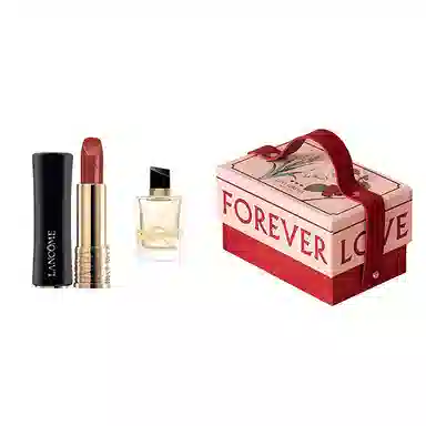 兰蔻 全新菁纯唇膏小蛮腰柔润口红 保湿