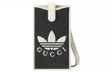 Gucci x adidas Leather Phone Bag