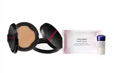 资生堂 随肌应变持妆气垫套装 提亮肤色