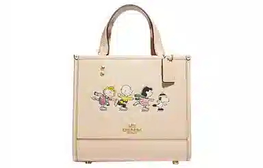 COACH x Peanuts Snoopy Dempsey Tote