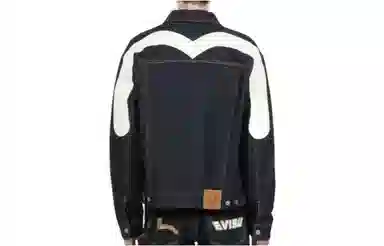 EVISU Letter Logo Denim Jacket