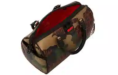 SPRAYGROUND Retro Camo Shark Mouth Bag