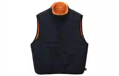 Stussy FW22 Sherpa Vest Logo