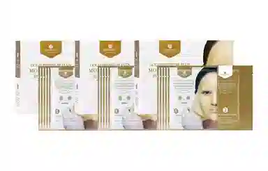 香蒲丽 黄金水光软膜面膜紧致抗皱涂抹软膜粉补水焕肤清洁组合面膜