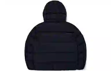 MLB NY Yankees Hooded Puffer Jacket Black