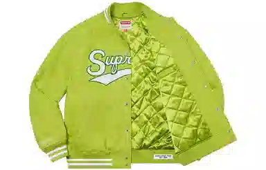 Supreme x Mitchell & Ness Logo Jacket