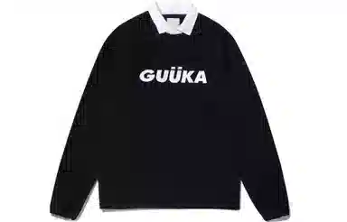 Guuka FW22 Black Polo Tee
