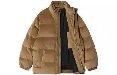 Carhartt WIP Corduroy Zip Jacket Brown