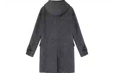 David Naman FW22 Grey Coat