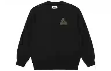PALACE FW22 Tri-Ferg Slub Crew Black