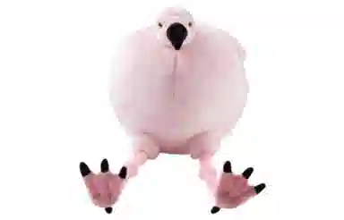 博物文创 圆宝 火烈鸟 毛绒公仔