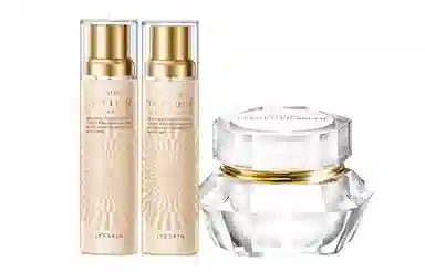 伊思 晶钻蜗牛水乳液面霜套装-滋润型 保湿补水