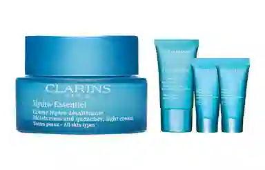 娇韵诗 沁润奇肌保湿轻盈乳霜套装 滋润