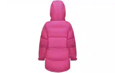 Bosideng 800 Fill Waist Hoodie Mid Down Jacket Women